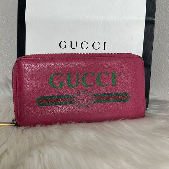 💯Authentic Gucci Zipped Around Long Wallet🍀 - Picture 12 of 14